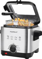 Frituurpan - Friteuse - Geurfilter - 1000W - RVS - 1.5L - Ai, Verzenden, Zo goed als nieuw