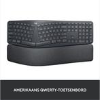 Logitech K860 - Draadloos Toetsenbord - Ergonomisch - QWERTY, Computers en Software, Verzenden, Zo goed als nieuw