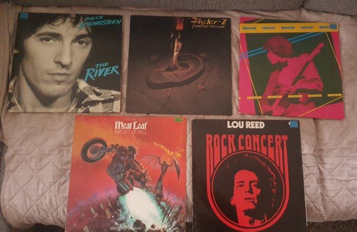 Bruce Springsteen, Fischer-Z - The Kinks, Meat Loaf, Lou, Cd's en Dvd's, Vinyl Singles