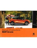 2018 SEAT ARONA INSTRUCTIEBOEKJE FRANS, Auto diversen, Handleidingen en Instructieboekjes