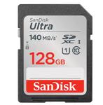GEHEUGENKAART SANDISK SDXC ULTRA 128GB, Ophalen of Verzenden, Zo goed als nieuw, Sandisk