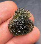 Moldaviet - uit Nesm, Zuid-Bohemen - Hoogte: 27 mm -, Verzamelen, Mineralen en Fossielen