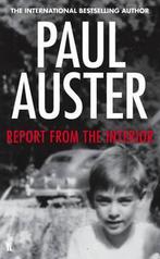 Report From The Interior 9780571303687 Paul Auster, Boeken, Verzenden, Gelezen, Paul Auster
