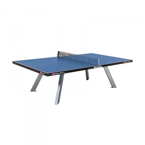 Sponeta Outdoor Tafeltennistafel S6-80e - Grijs blauw, Sport en Fitness, Tafeltennis, Nieuw, Verzenden