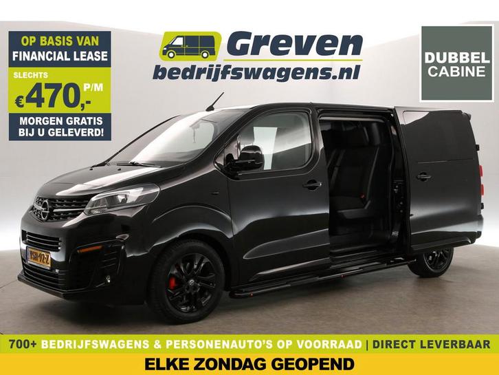 Opel Vivaro 2.0 CDTI 177PK L3H1 | Automaat | DC | Airco |, Auto's, Bestelauto's, Te koop, Automaat, Financial lease, Diesel, Zwart