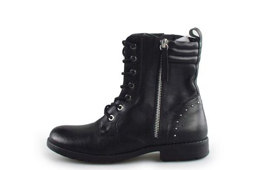 Hush Puppies Veterboots in maat 37 Zwart | 10% extra korting, Kleding | Dames, Schoenen, Zwart, Zo goed als nieuw, Overige typen