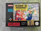 Mario is Missing (SNES tweedehands game), Spelcomputers en Games, Games | Nintendo NES, Ophalen of Verzenden, Zo goed als nieuw