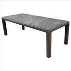 Darwin Bergamo dining tuinset 240x100xH77 cm 7-delig grijs, Ophalen of Verzenden, Nieuw, Wicker