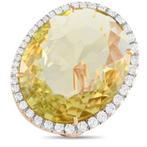 Ring - 18 karaat Roségoud, 18K roségouden ring met 1,14, Nieuw