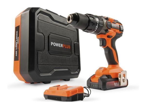 Veiling - Powerplus accu klopboormachine POWDP15210, Doe-het-zelf en Verbouw, Gereedschap | Boormachines