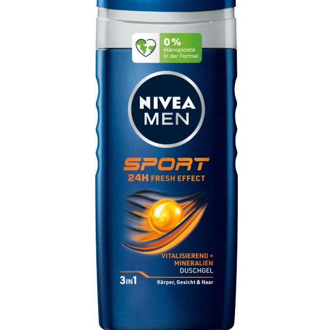 Nivea Men Douchegel Sport 250 ml, Sieraden, Tassen en Uiterlijk, Uiterlijk | Lichaamsverzorging, Nieuw, Verzenden