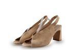 Laurent David Slingbacks in maat 38 Beige | 10% korting, Kleding | Dames, Schoenen, Verzenden, Beige, Zo goed als nieuw, Laurent David