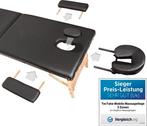 2dekans | 3 zones mobiele massagetafel- Bekleding 3 cm +, Sport en Fitness, Massageproducten, Ophalen of Verzenden, Zo goed als nieuw