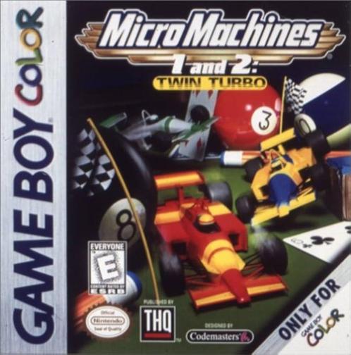 Micro Machines 1 & 2 Twin Turbo (Compleet) (Game Boy Games), Spelcomputers en Games, Games | Nintendo Game Boy, Zo goed als nieuw