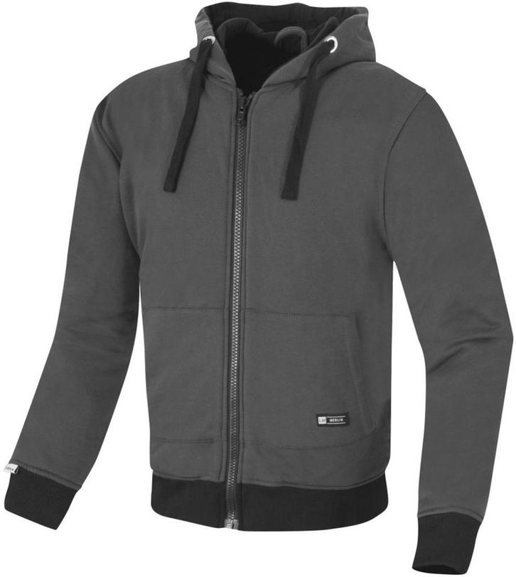 Merlin Hamlin Grijs Motor Zip Hoodie, Motoren, Kleding | Motorkleding, Heren, Nieuw met kaartje, Jas | textiel, Verzenden
