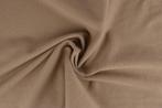 10 meter boordstof - taupe, Overige kleuren, Ophalen of Verzenden, 30 tot 120 cm, Katoen