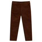 vidaXL Kinderbroek 128 cognackleurig, Verzenden, Nieuw