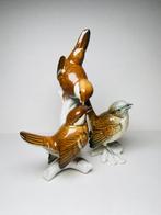 Karl Ens, Volkstedt - Beeldje - 3 Sparrows (2) - Porselein, Antiek en Kunst