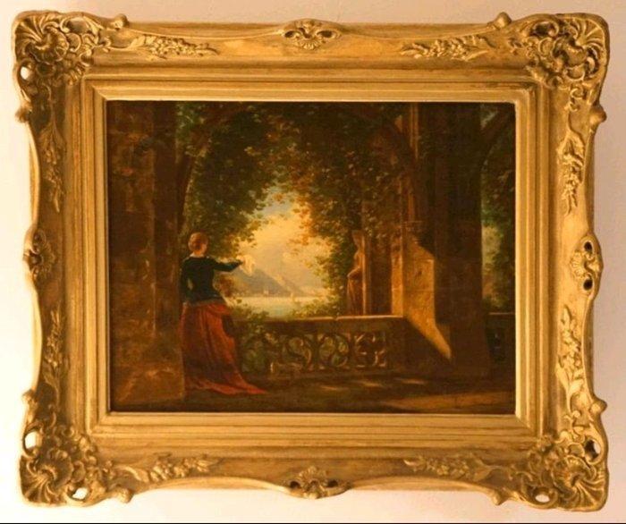 Franz Stegmann (1831-1892) - Der Abschied II, Antiek en Kunst, Kunst | Schilderijen | Klassiek