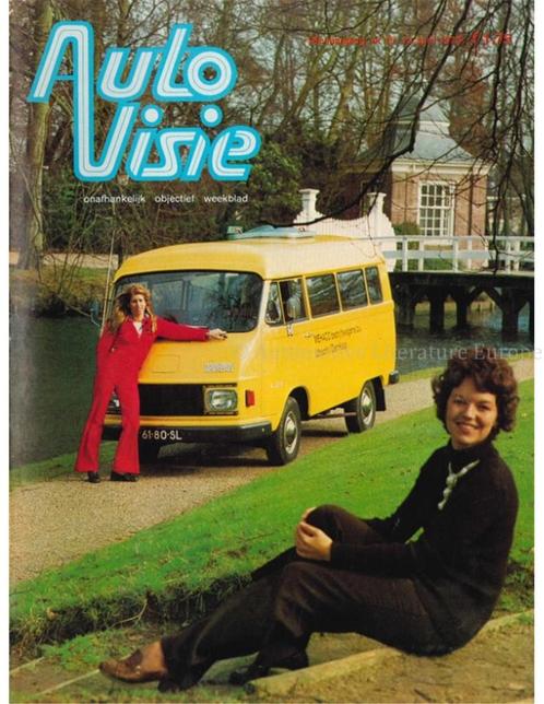 1973 AUTOVISIE MAGAZINE 15 NEDERLANDS, Boeken, Auto's | Folders en Tijdschriften