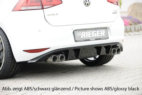 Rieger diffuser | VW Golf 7 3drs, 5drs, GTI, GTE, GTD tot fa, Auto-onderdelen, Carrosserie en Plaatwerk, Nieuw, Volkswagen, Verzenden