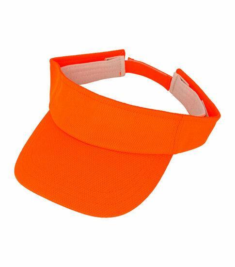 Zonneklep Verstelbaar One Size Neon Oranje, Kleding | Dames, Hoeden en Petten