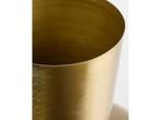 Mica Decorations Dara Vaas - H42 x Ø28 cm - Metaal - Goud, Verzenden, Nieuw