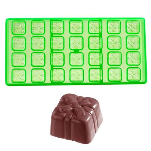 Bonbonvorm Chocolate World GL Cadeautje (28x) 25x24,5x16mm**, Hobby en Vrije tijd, Taarten en Cupcakes maken, Nieuw, Verzenden