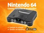 Nintendo 64 (N64) – Geteste en schone games en consoles, Spelcomputers en Games, 3 spelers of meer, Nieuw, Vanaf 3 jaar
