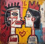 Eric Brumette - KISS ME LIKE BASQUIAT 3 - Toile L
