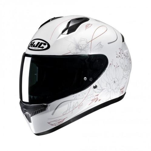HJC C10 Epik - Wit, Motoren, Kleding | Motorhelmen, M, HJC, Integraalhelm, Verzenden