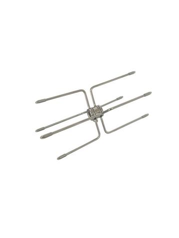 BBQNovation Hoogwaardige Dubbelzijdige RVS Vleesvork beschikbaar voor biedingen