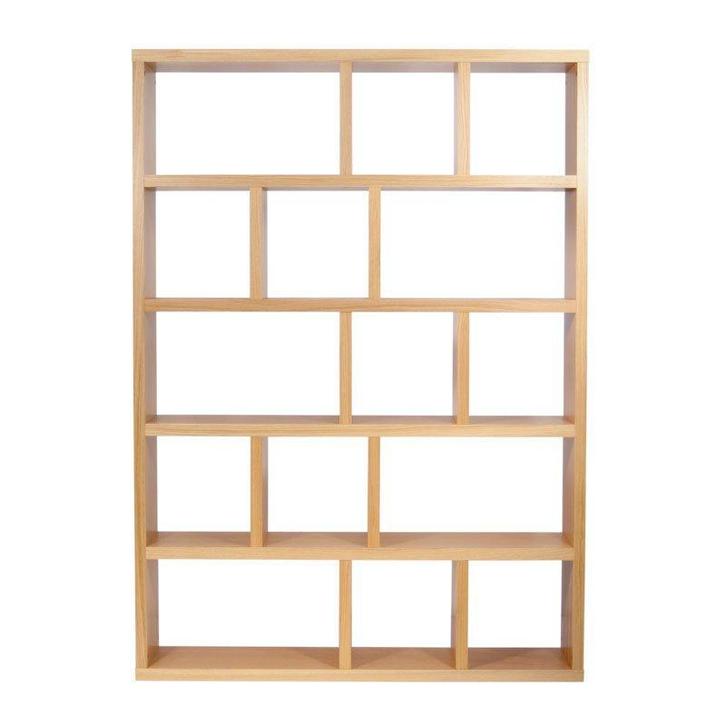 *WOONWINKEL* TemaHome Berlin Eiken Roomdivider Met 15 Vakken, Huis en Inrichting, Kasten | Boekenkasten, Nieuw, Verzenden