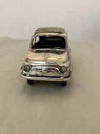 Modelauto - Fiat 500 argento 925