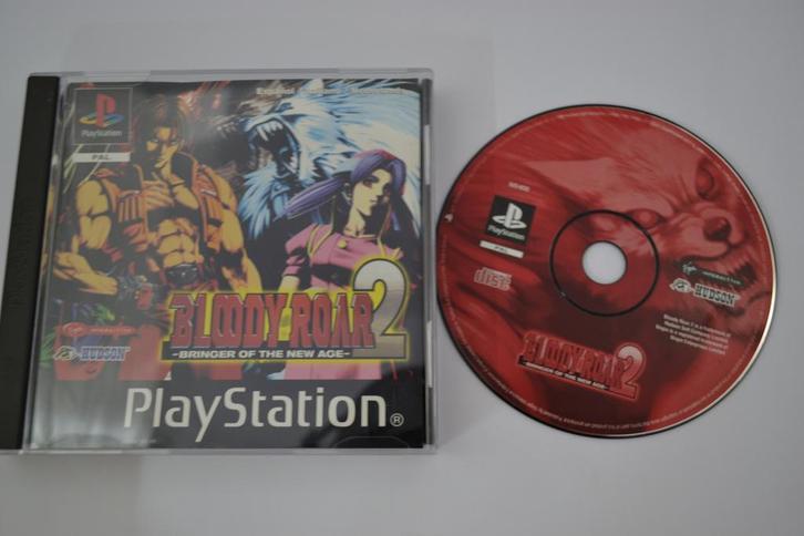 Bloody Roar 2 - Bringer Of The New Age (PS1 PAL), Spelcomputers en Games, Games | Sony PlayStation 1, 1 speler, Zo goed als nieuw