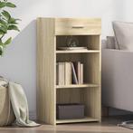 vidaXL Dressoir 45x42,5x93 cm bewerkt hout sonoma, Huis en Inrichting, Kasten | Dressoirs, Minder dan 50 cm, Verzenden, Nieuw