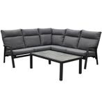 Pacific hoek loungeset 4 delig aluminium antraciet, Tuin en Terras, Tuinsets en Loungesets, Ophalen of Verzenden, Nieuw, Aluminium