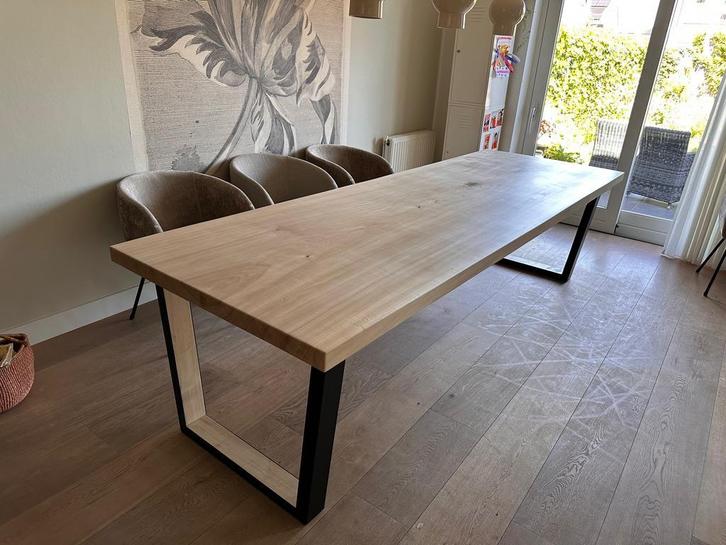 Boomstamtafel | meubelen op maat | Massief uit 1 stuk, Huis en Inrichting, Tafels | Eettafels, 100 tot 150 cm, 200 cm of meer