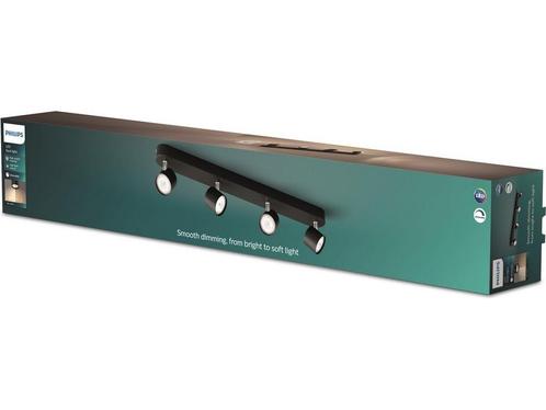 Philips Star opbouwspot - 4-lichts - zwart, Huis en Inrichting, Woonaccessoires | Overige, Nieuw, Verzenden