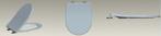Wiesbaden Shade Slim toiletzitting + deksel one-touch wit, Ophalen of Verzenden, Nieuw