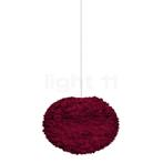 Umage Eos Hanglamp, lampenkap rood/kabel wit - ø¸45 cm, Verzenden, Nieuw