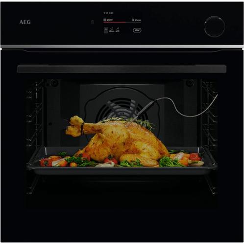 €1179 AEG Series 7000 TR7PB73FSB 72 l Zwart, Witgoed en Apparatuur, Ovens, Ophalen of Verzenden
