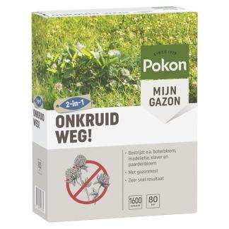 Onkruidverdelger gazon | Pokon | 80 m² (1600 gram), Tuin en Terras, Bestrijdingsmiddelen, Nieuw, Verzenden