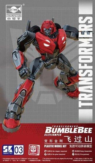 TRUMPETER 08118 TRANSFORMERS BUMBLEBEE CLIFFJUMPER beschikbaar voor biedingen
