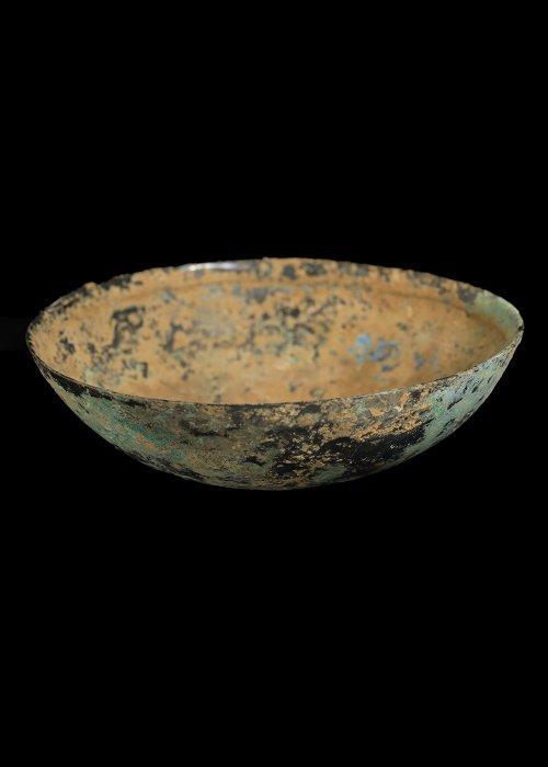 Sasanian Brons kom (Zonder Minimumprijs), Antiek en Kunst, Antiek | Overige Antiek