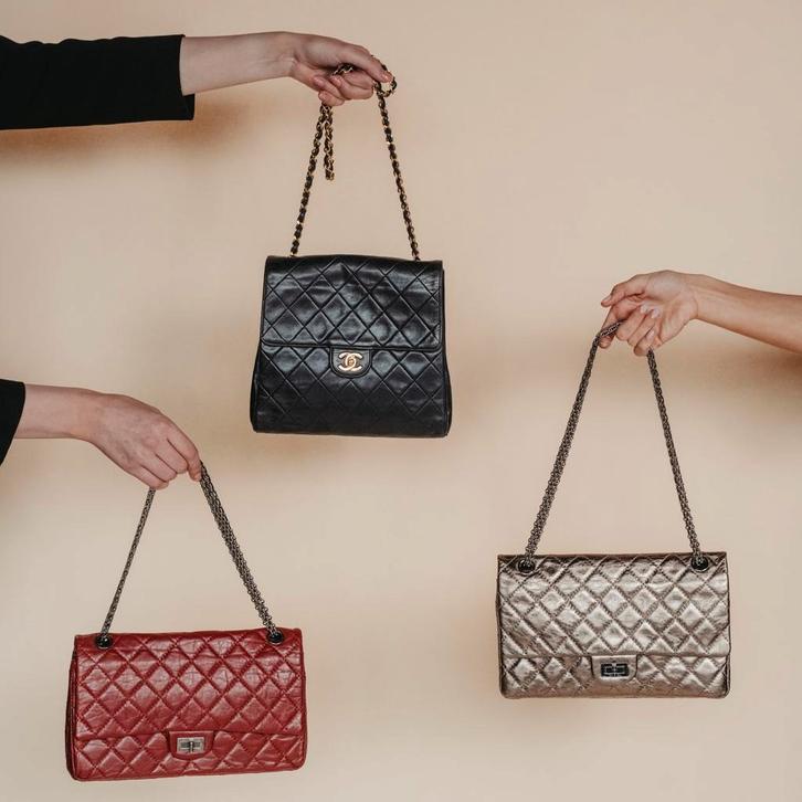 Authentieke pre-owned designer tassen I Purse Curse, Sieraden, Tassen en Uiterlijk, Tassen | Damestassen, Handtas, Overige kleuren