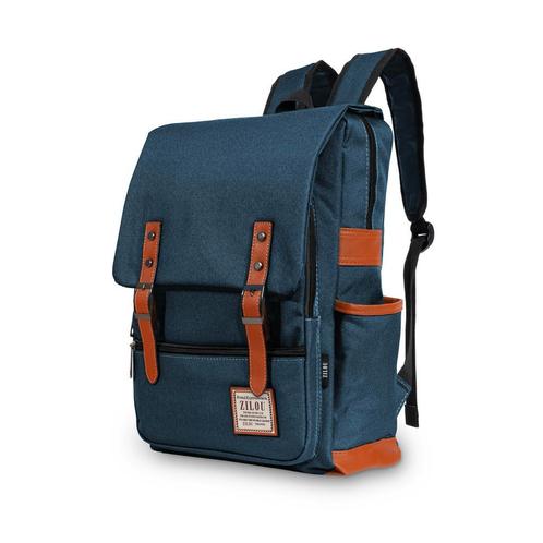 ZILOU Laptop Rugzak - 28L - 15.6 inch - Donkerblauw [TIP!], Sieraden, Tassen en Uiterlijk, Tassen | Rugtassen, 30 tot 45 cm, 40 cm of meer