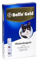 Bolfo Gold Kat Vlooiendruppels - 80 4 PIPET (52830), Verzenden, Nieuw