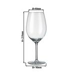 GGM Gastro | (12 stuks) Wijnglas - ESPRIT - 530 ml - |, Huis en Inrichting, Keuken | Servies, Verzenden, Nieuw, Effen