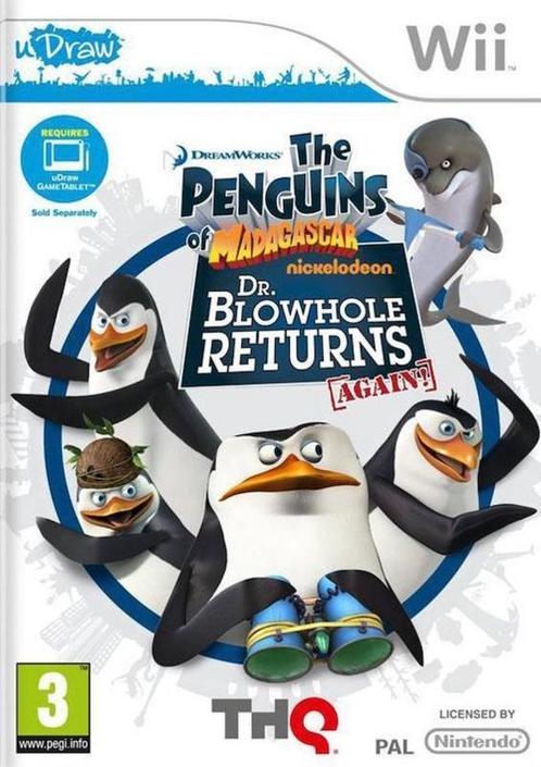 De Pinguins van Madagascar Dr. Blowhole Keert Weer Terug!, Spelcomputers en Games, Games | Nintendo Wii, Zo goed als nieuw, Ophalen of Verzenden